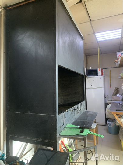 Мангал с крышей