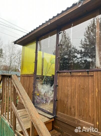 Мягкие окна с открывающимися створками