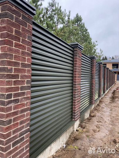 Установка заборов