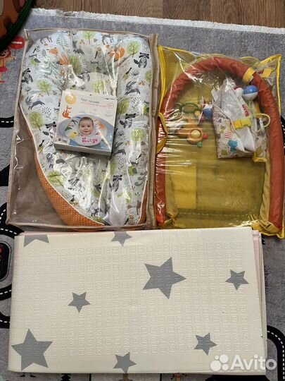 Кокон для новорожденных,игровой коврик