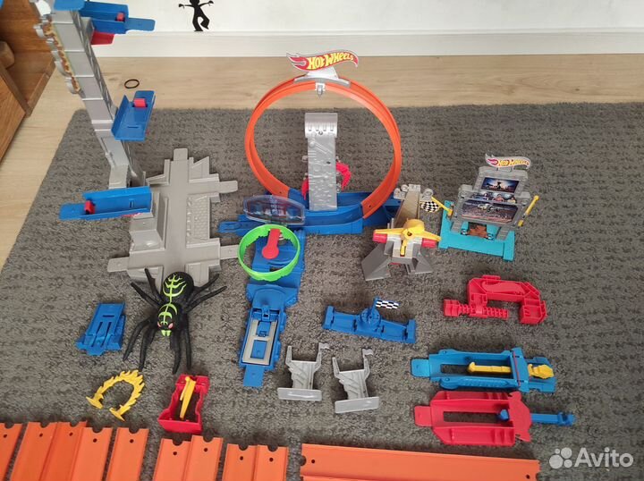 Хот вилс большой набор hot wheels с машинками