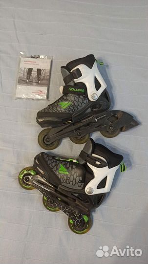 Rollerblade Ролики раздвижные 29 34 и защита