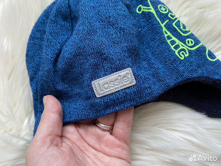 Шапка для мальчика на осень 42-44