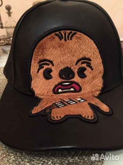 Кепка кожзам,размер 58