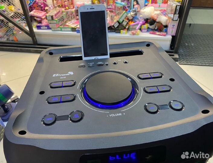 Напольная колонка eltronic 2051 Мощный бас