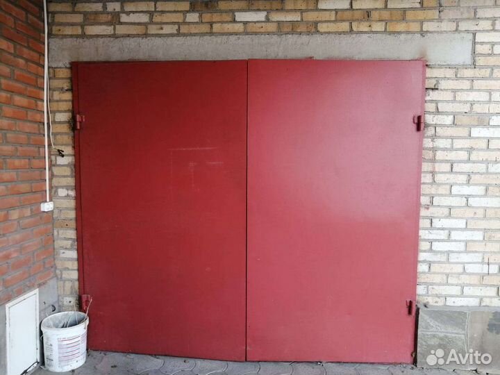 Ворота гаражные металлические бу