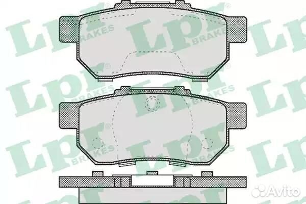 Колодки тормозные дисковые