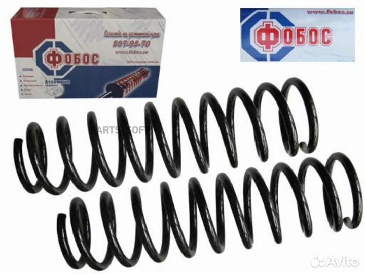 Fobos 51607 пружина задняя matiz (fobos) 51607