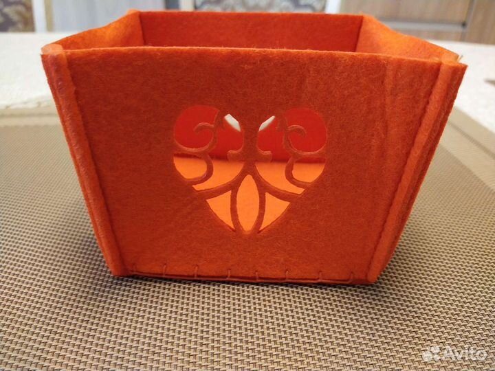 Корзинка фетровая для упаковки