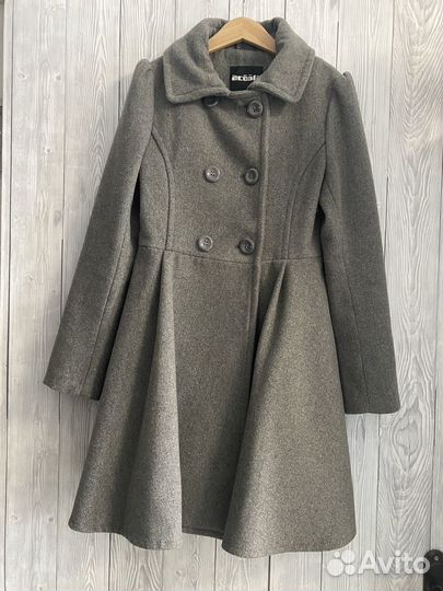 Пальто для девочки 140