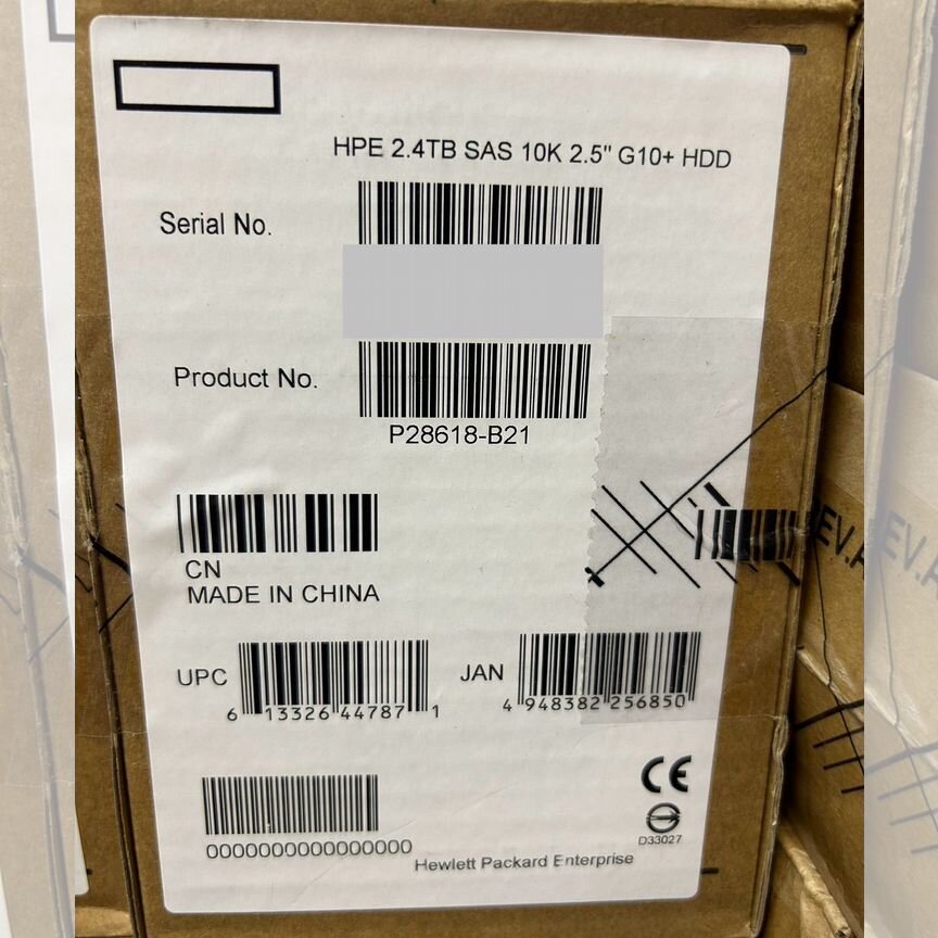 [P28618-B21] Жесткий Диск Hp 2.4tbp36212-001 G10+