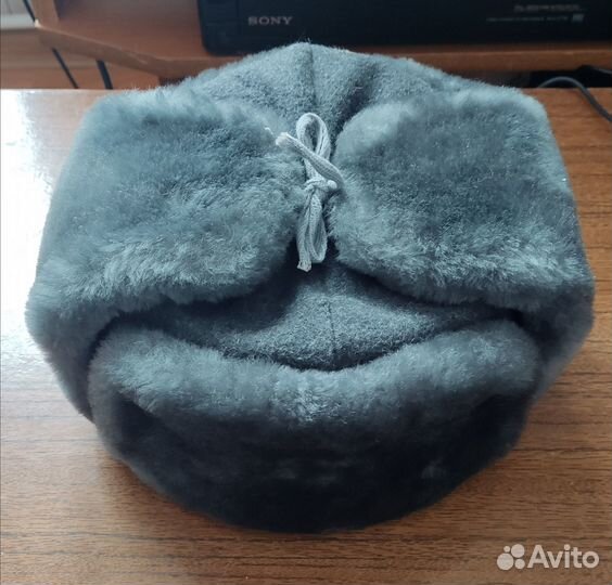 Мужская зимняя шапка ушанка