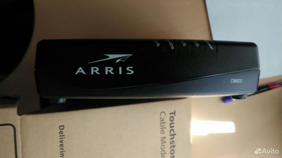 Высокоскоростной кабельный модем Arris CM820 Docsis/EuroDocsis 3,0 8x4
