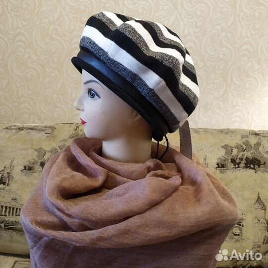 Берет женский шерсть