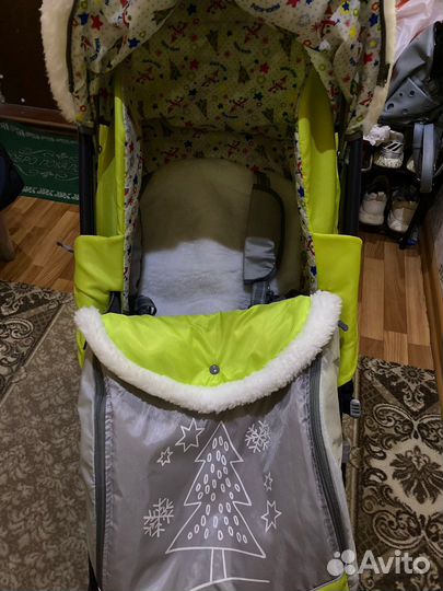 Детские санки коляска
