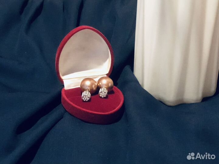 Серьги джусеты+браслеты+колье