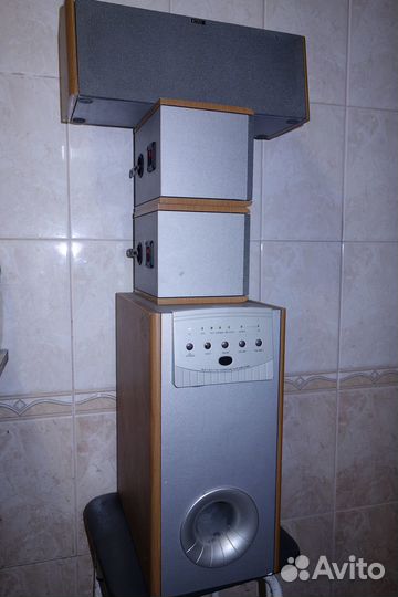 Комплект акустическая система sven audio дерево