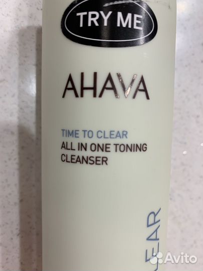 Ahava,тонизирующее очищающее средство