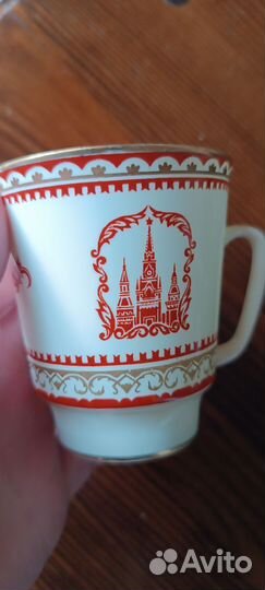 Чашка с блюдцем СССР