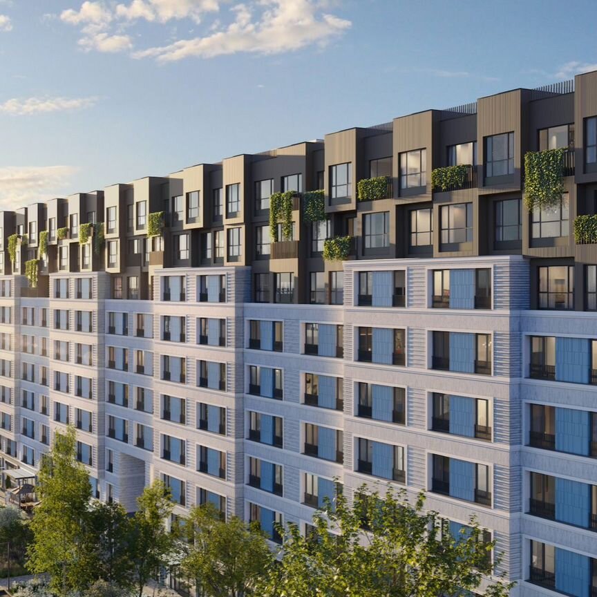 2-к. квартира, 75,4 м², 4/11 эт.