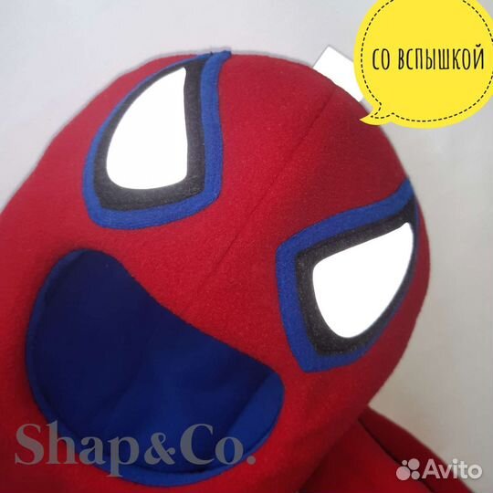 Шапка шлем Человек-паук
