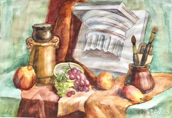 Картина акварелью