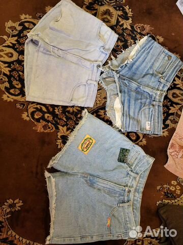 Шорты Джинсы СССР винтаж