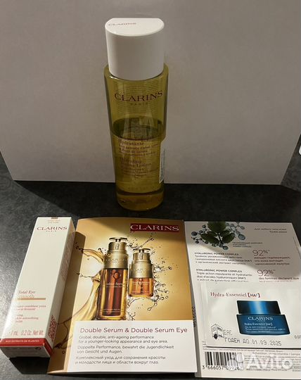 Clarins наборы, тоник