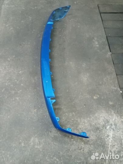 Накладка заднего бампера рено меган 2 седан