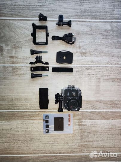 Экшн камера 4к с Wi-Fi новая