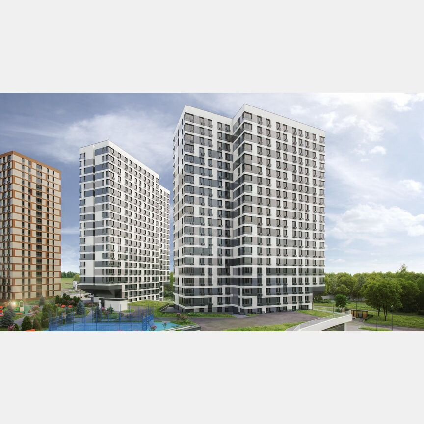 Апартаменты-студия, 20,5 м², 18/21 эт.