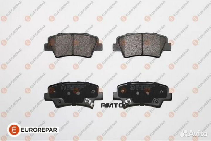 Eurorepar 1617285080 Колодки тормозные hyundai tuс