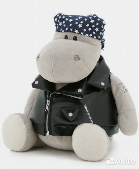 Игрушка Бегемот Байкер