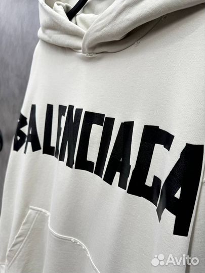 Оверсайз худи Balenciaga