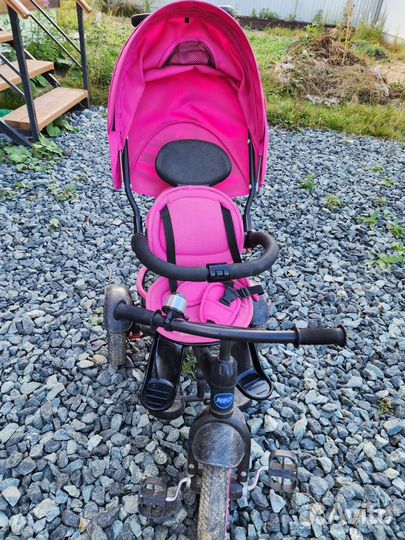 Детский велосипед с ручкой бу