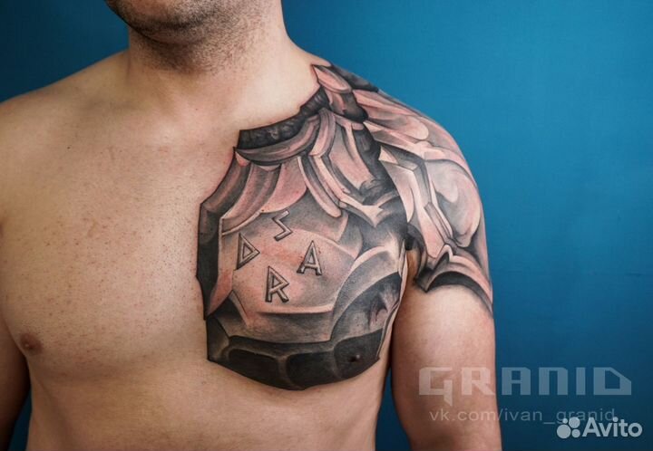 Тату мастер, Татуировка