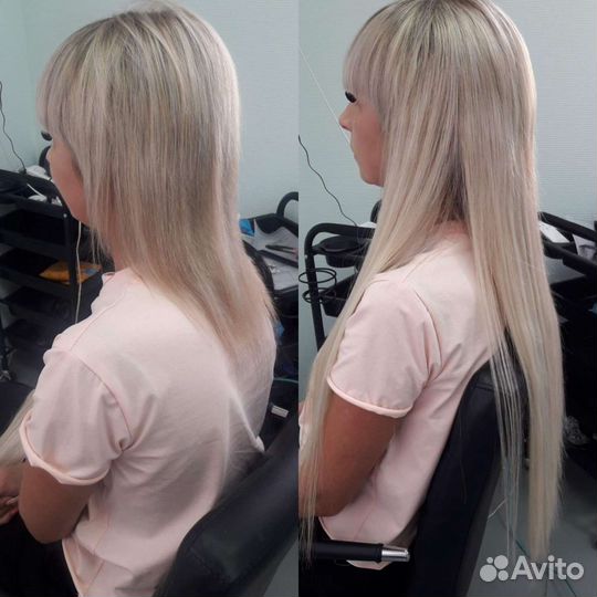 Наращивание волос, наращивание страз в волосы