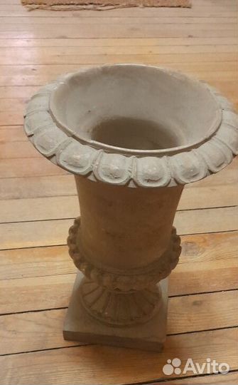 Кашпо декоративное алюминий