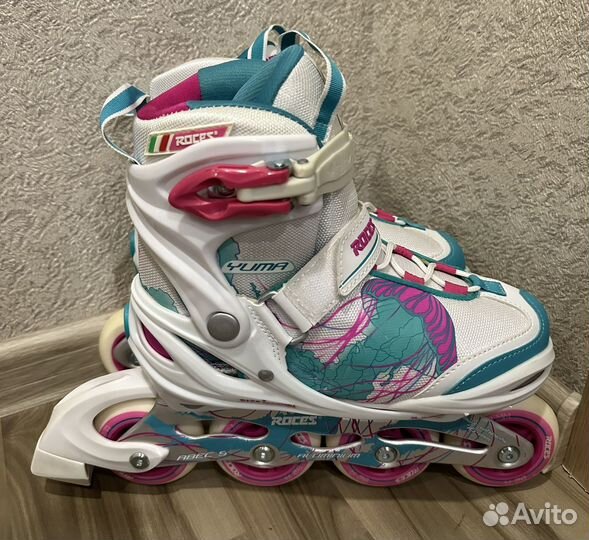 Роликовые коньки детские раздвижные Roces 30-35 р