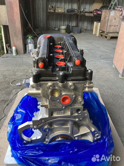 Новый двигатель на hyunda Accent Kia G4FC