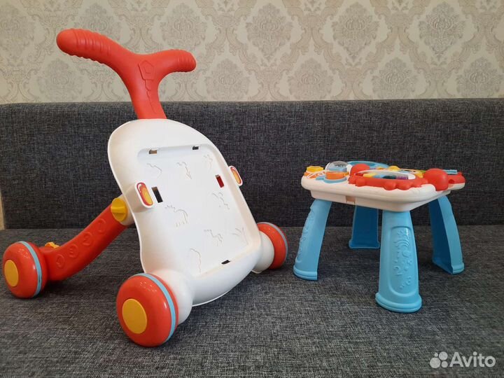 Ходунки каталка 2в1