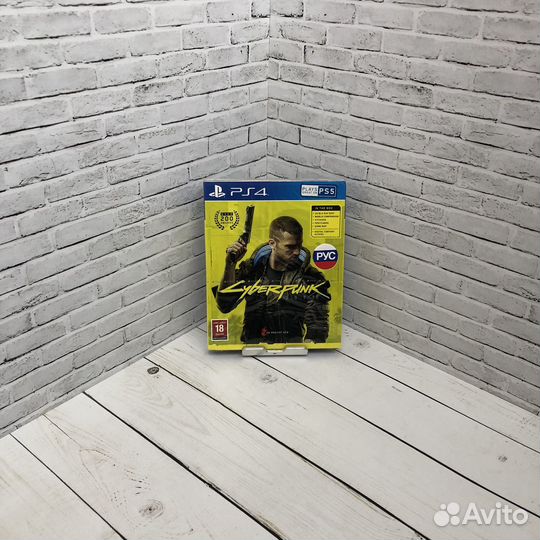 Диск PS4 Cuberpunk 2077 (Русская версия)