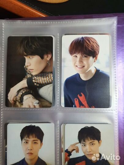 BTS Dicon официальные карты Юнги (Шуги)