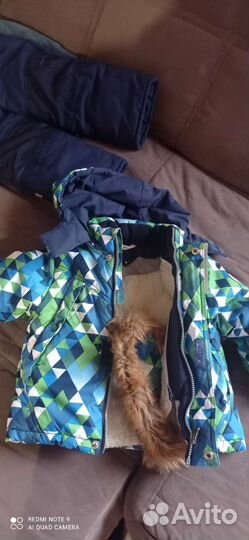 Костюм зимний для двойни 2шт в наличии