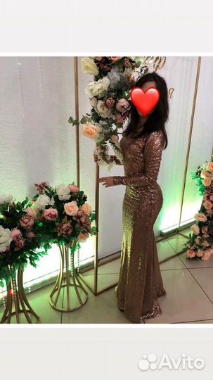 Вечернее платье в пол