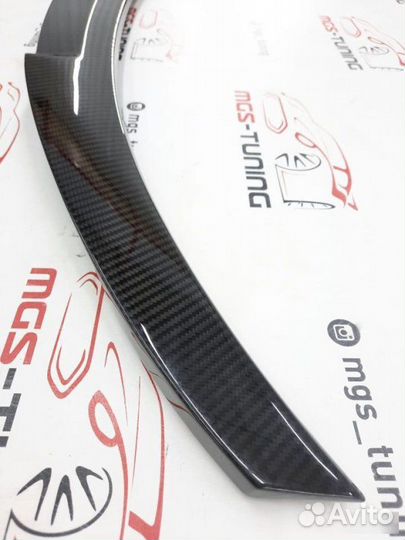Спойлер на BMW 4 series f36 M4 Карбон