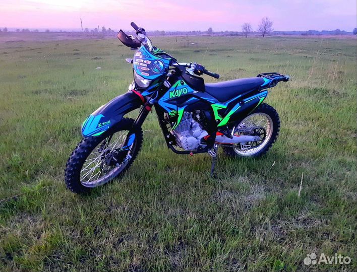 Мотоцикл kayo t2 enduro