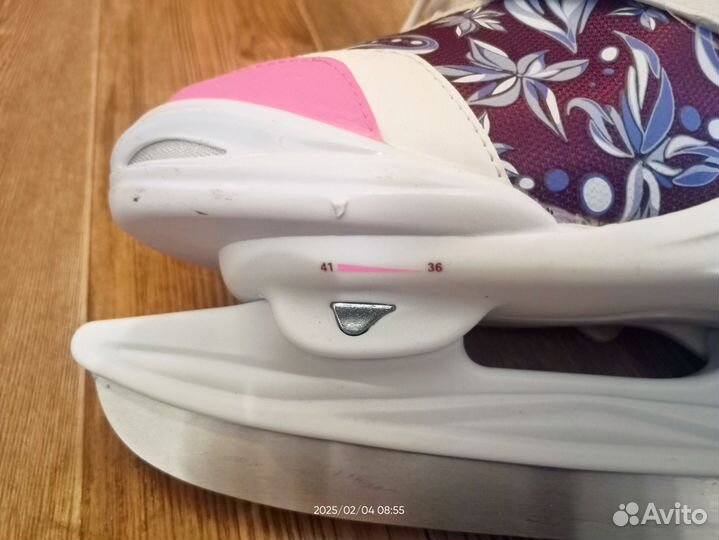 Коньки детские женские раздвижные 36 41