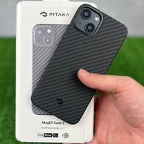 Чехол Pitaka для iPhone 14 - Черный - 1500D