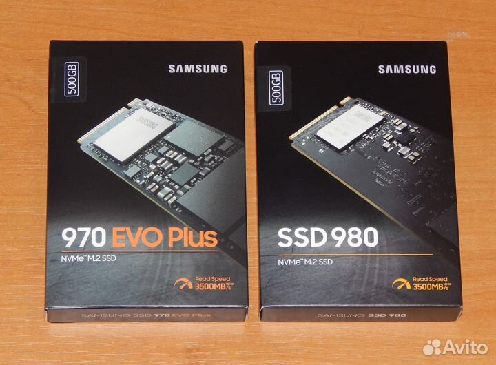Диски SSD Kingston, Samsung (nvme M2)